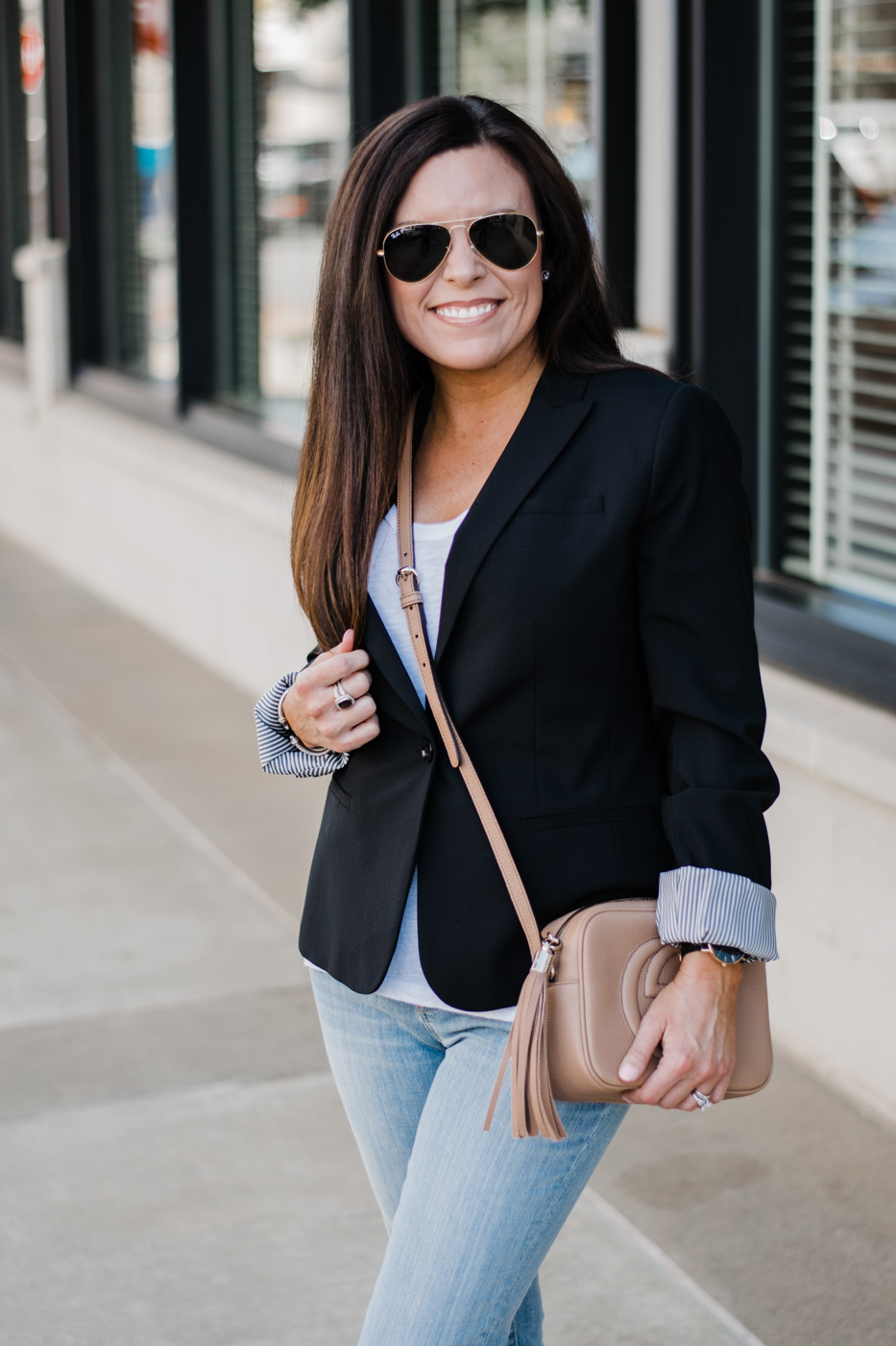 How To Create A Casual Chic Look | Styling A Blazer
